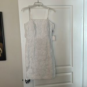 White Calvin Klein dress size 10 NWT